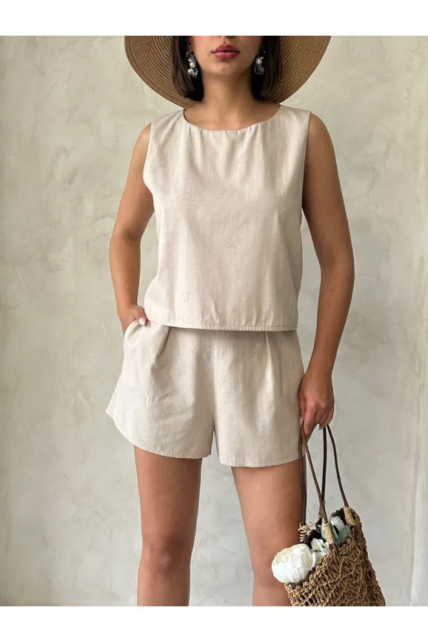 Short imprimé nœud pierre - Pierre | Topshow