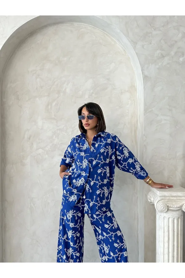 Embroidered Shirt - Saks | Topshow | F1951