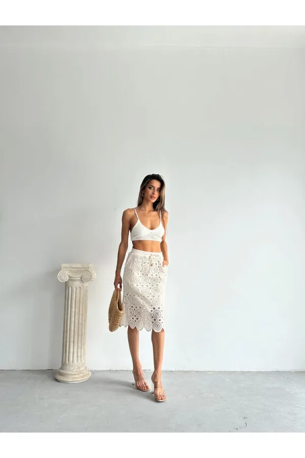 Jupe en dentelle brute en gros | TOPSHOW