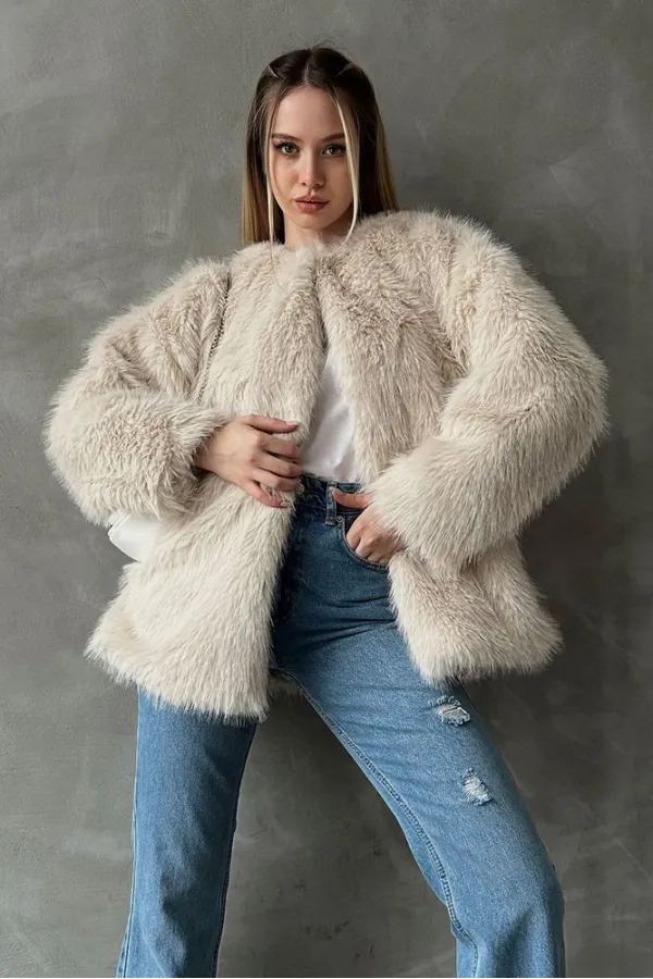 Topshow Taş Peluş Toptan Kaban | F1608