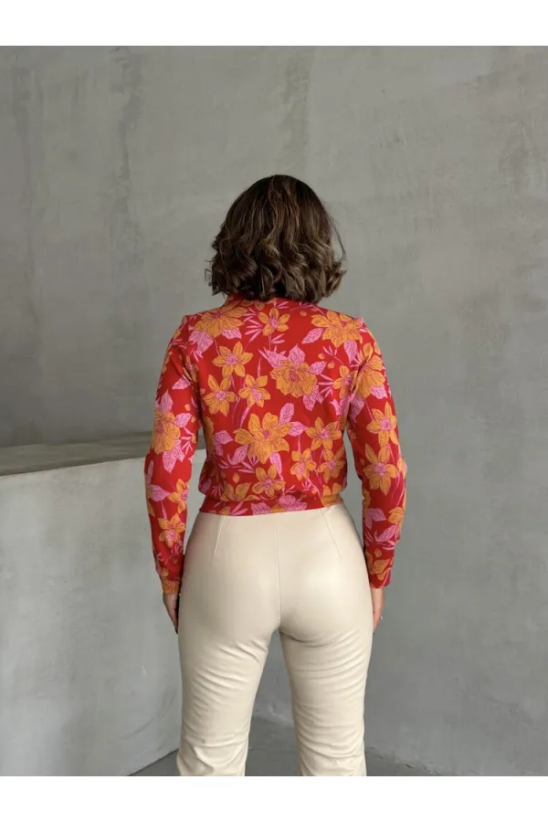 Wholesale Shirt - Red | TOPSHOW | F1289