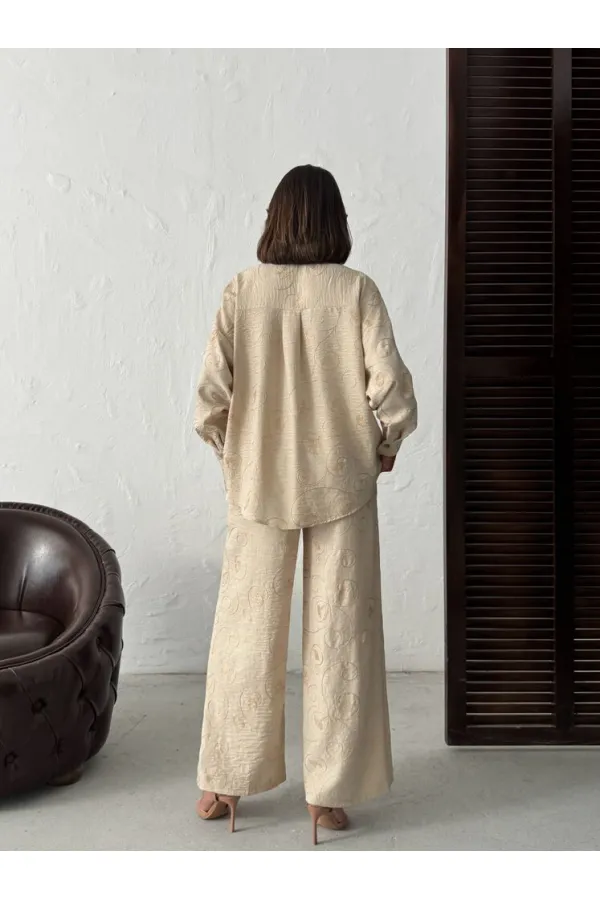 Nakışlı Toptan Pantolon -| Topshow | F1900