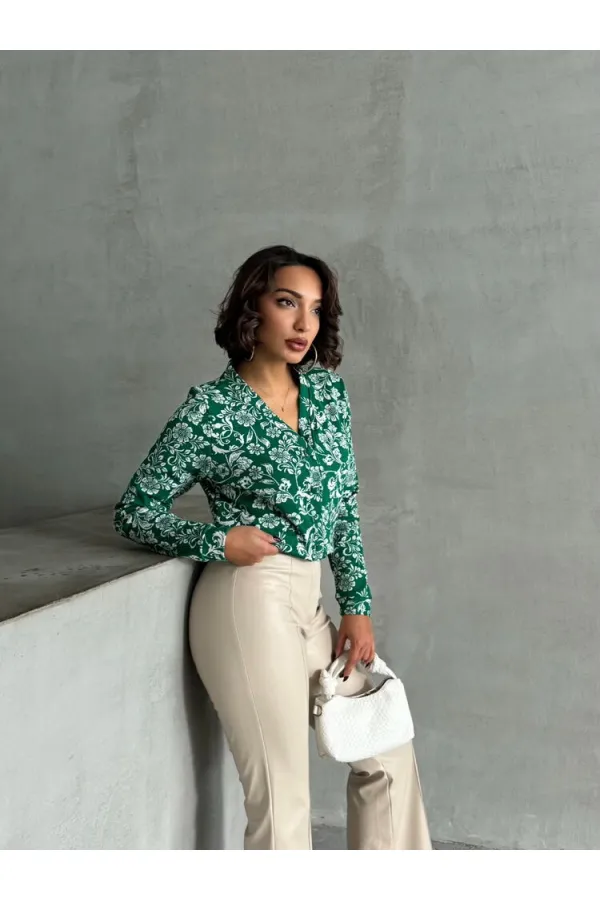 Toptan Gömlek - Zümrüt | TOPSHOW | F1289