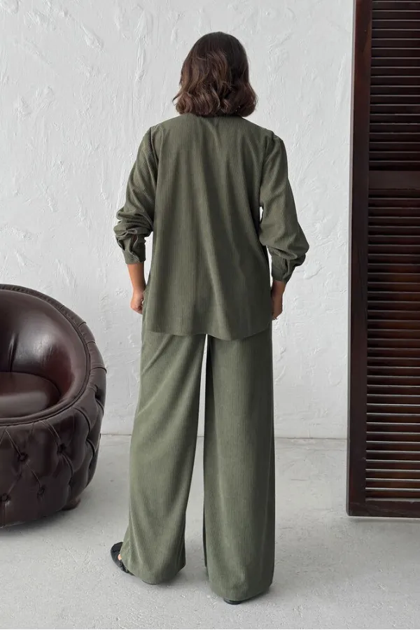 Topshow Fitilikadife Pantolon - Haki | F1996