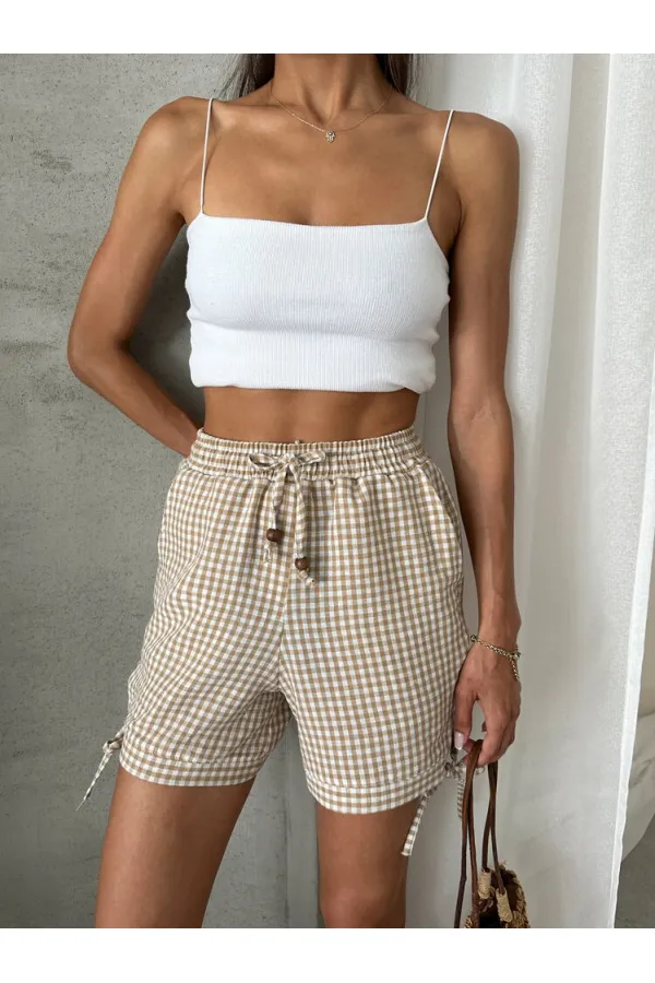 Topshow Taş Yanları Bagcıklı Pitikare Toptan Şort