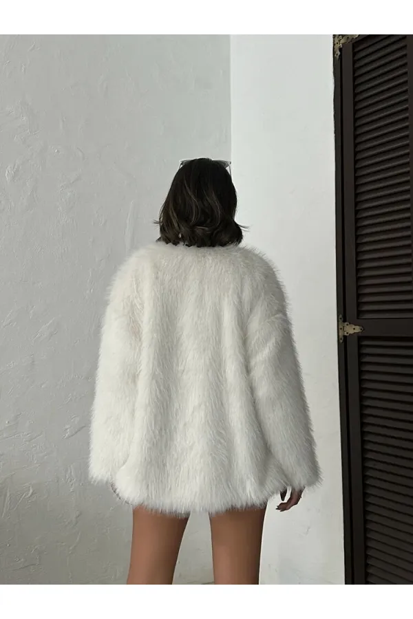 Peluş Toptan Kaban - Açık Taş | TOPSHOW | F1608