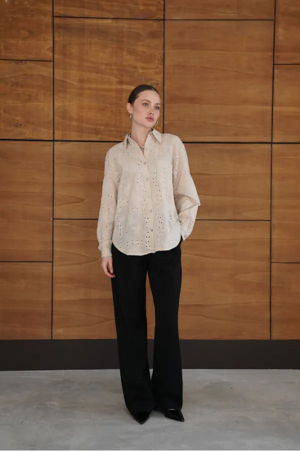 Chemises en velours côtelé en gros - Pierre | F2079 - Topshow