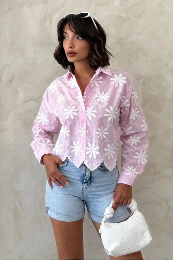 Nakışlı Gömlek  - | F1932