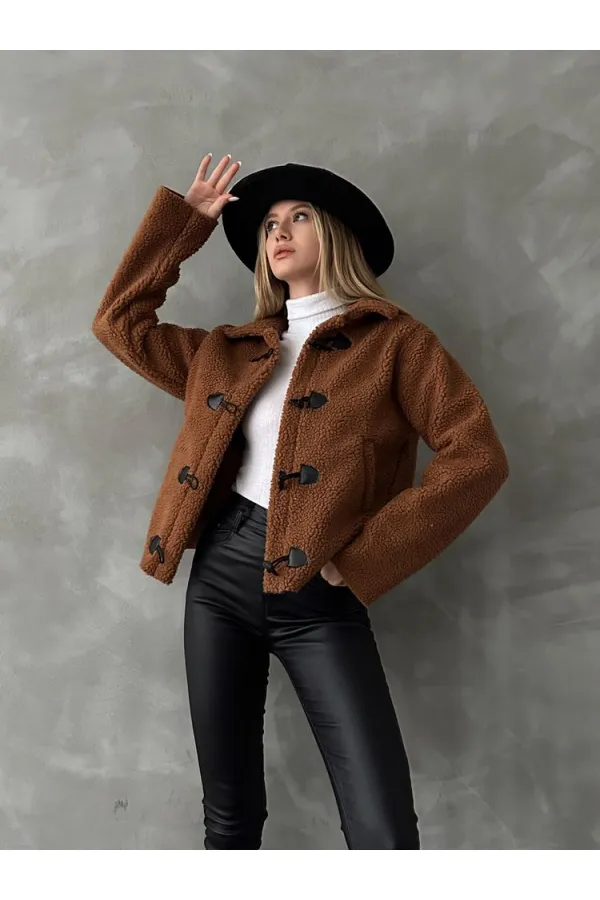 Cotton Plush Wholesale Polar Fleece - Tan | TOPSHOW | F1536