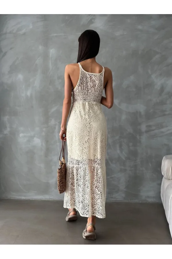 Topshow Ham Dantel Toptan Elbise