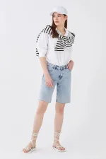 Kadın Beyaz Gabardin Basic Kep Şapka