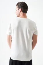 T-shirt homme Off-White en modal à col rond avec imprimé REFRESH