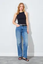 Kadın Siyah (25597) Yüzücü Model Bisiklet Yaka Full Licra Ribana Atlet