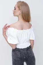 Kadın Ekru Ayrobin Bustiyer