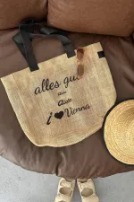 Sac bandoulière tissé pour femme avec double bandoulière, intérieur doublé et fermeture éclair