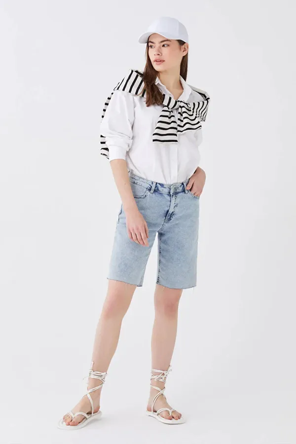 Kadın Beyaz Gabardin Basic Kep Şapka