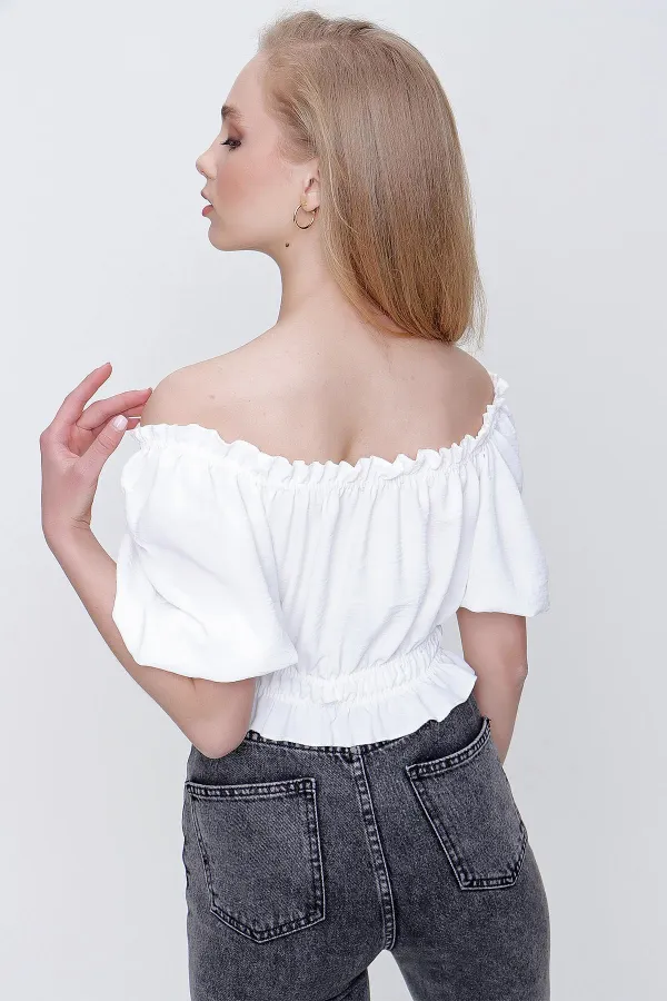 Kadın Ekru Ayrobin Bustiyer