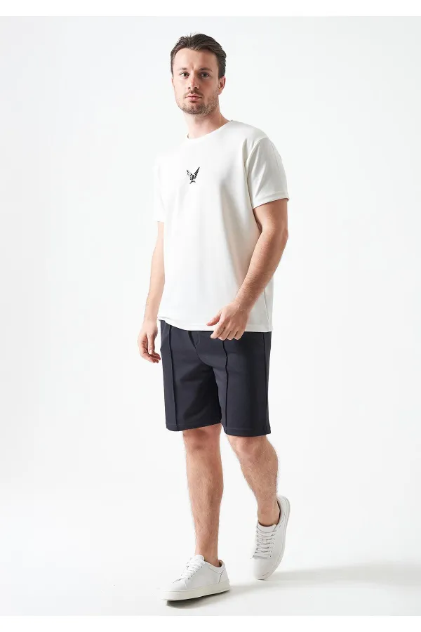 T-shirt homme Off-White en modal à col rond et imprimé aigle