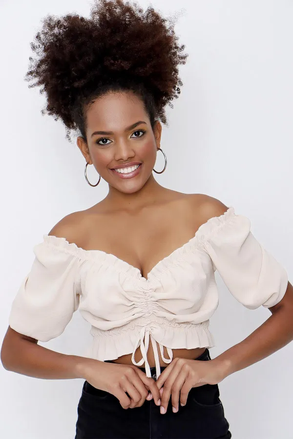 Kadın Taş Ayrobin Bustiyer