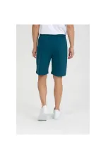 Men's Basic Shorts with Stripe Detail and Pockets