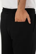 Pantalon de jogging côtelé coupe classique pour homme
