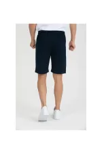 Men's Basic Shorts with Stripe Detail and Pockets