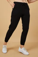 Kadın Beli Ve Paçası Lastikli Eşofman Altı