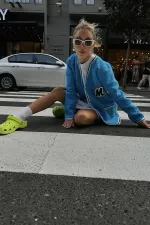 Şeritli Bukle Hırka