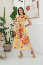 Floral Patterned Summer Dress