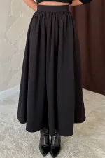 Pleated Waist Skirt
