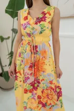 Floral Patterned Summer Dress