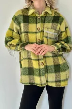 Boucle Pocket Chain Stone Shirt