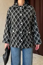 Polar Baklava Ekose Ceket