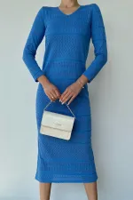 Astarlı Triko Elbise