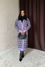 Cardigan en tricot boutonné