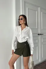 Jupe short à boucles