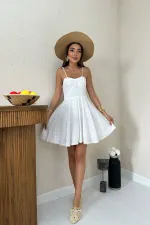 Strappy Cutout Mini Dress