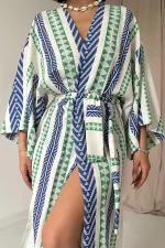 Kimono à motifs