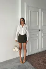 Jupe short à boucles