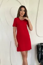 Short Sleeve Atlas Mini Dress