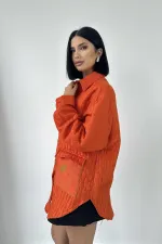 Chemise matelassée avec poches