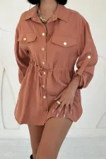 Tunnel Shirt with Snaps