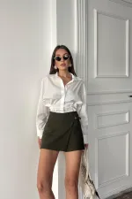 Jupe short à boucles