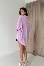 Chemise classique à carreaux