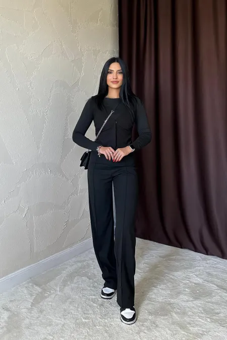 Gathered Waist Trousers