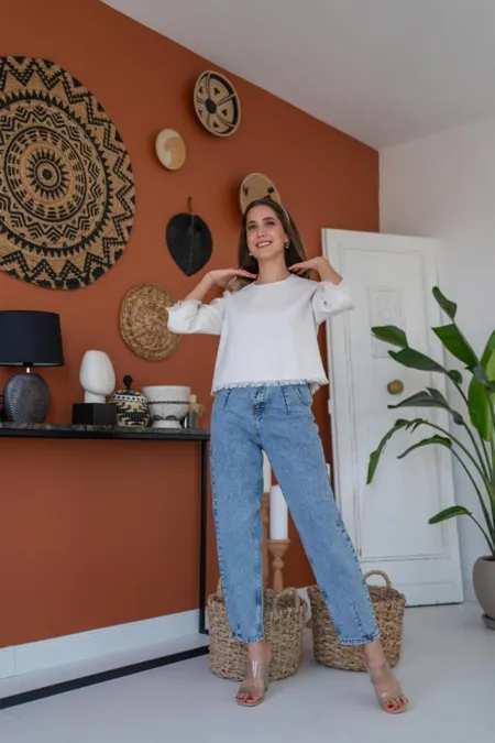 Tassel Detailed Blouse