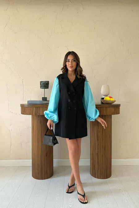 Garnished Jacket Dress