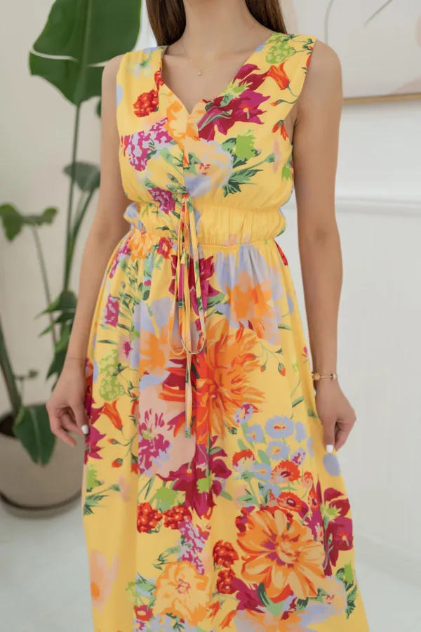 Floral Patterned Summer Dress