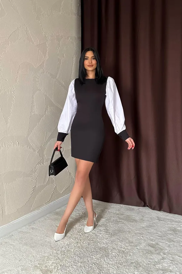 Robe Atlas à manches en dacron