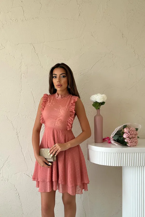 Çiçek Desenli Elbise